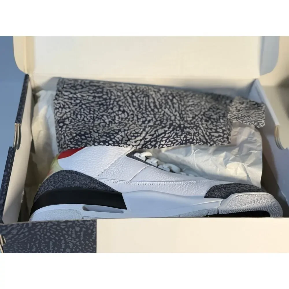 AIR JORDAN 3 RETRO SE JP JAPAN WHITE FIRE RED BLACK DENIM 2020 Men Size 11